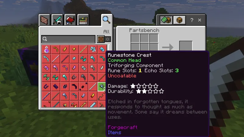 FORGECRAFT: WEAPONS & TOOLS ADD-ON!