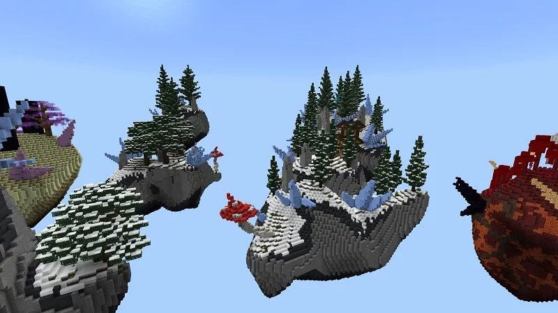 Winter Skyblock