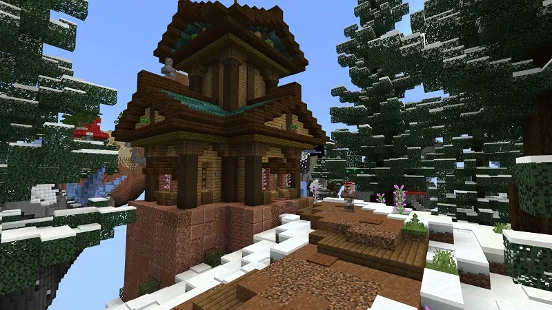 Winter Skyblock