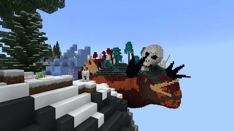 Winter Skyblock