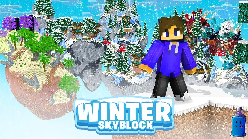 Winter Skyblock