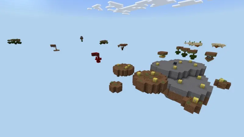 Lucky Skyblock Upside Down