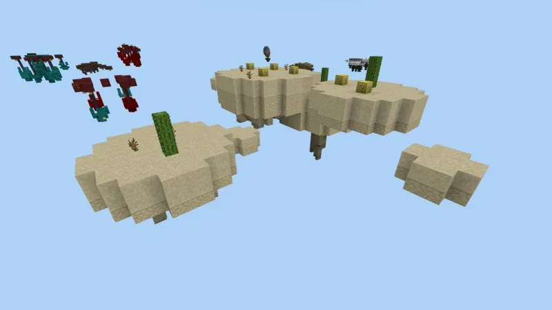 Lucky Skyblock Upside Down