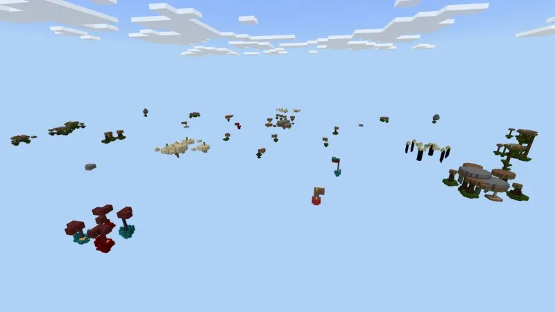 Lucky Skyblock Upside Down