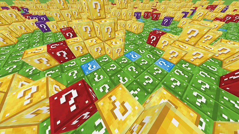 Lucky Block Flat World