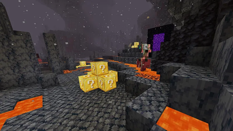 Lucky Block Flat World