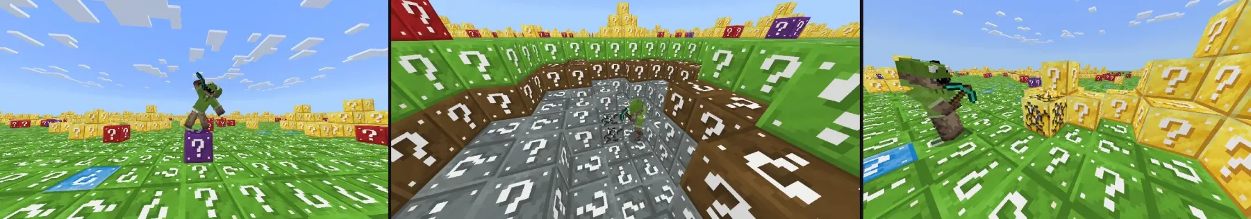 Lucky Block Flat World
