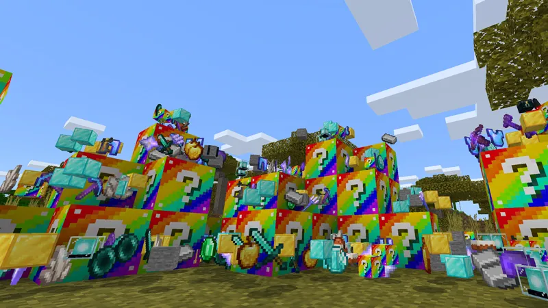 LUCKY BLOCKS RAINBOW!