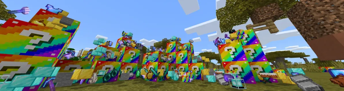 LUCKY BLOCKS RAINBOW!