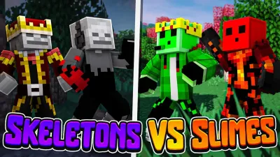Skeletons VS Slimes
