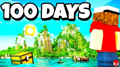 100 Days Stranded Island