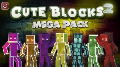 Cute Blocks 2 Mega Pack