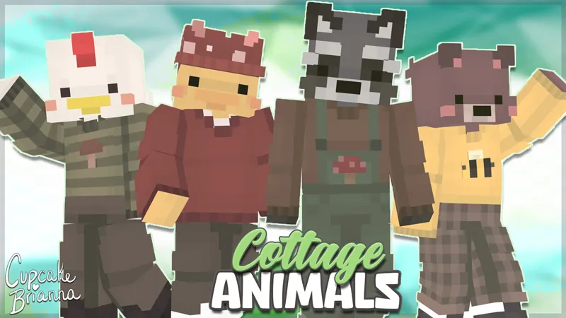 Cottage Animals Skin Pack