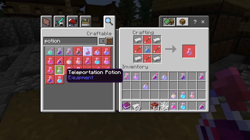 Potions++ (CRAFTABLE)