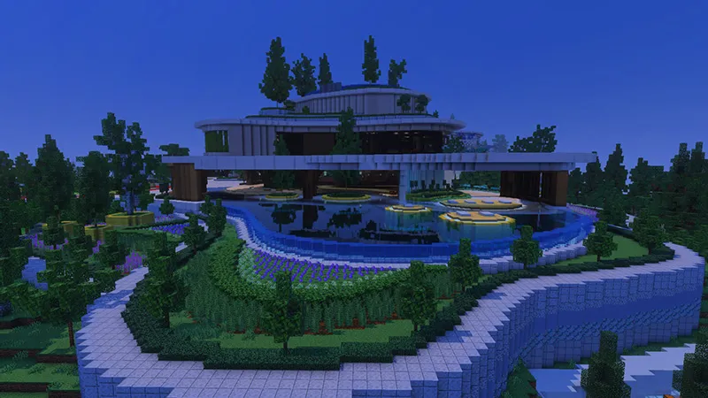 Mega Modern Mansion