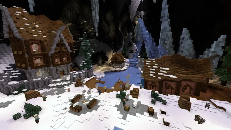 Haunted Winter Castle