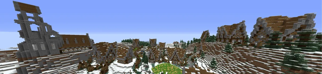 Snow In The Village