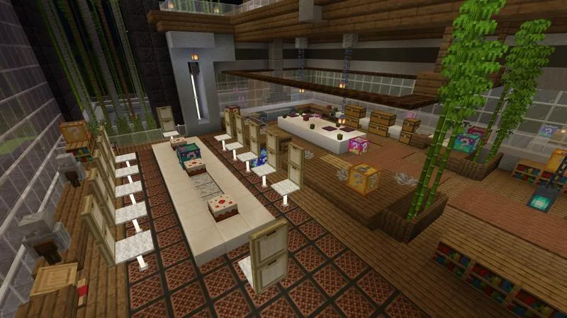 Lucky Skyblock Modern Mansion