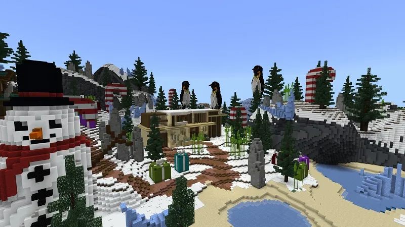 Millionaire Winter Mansion!