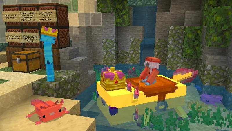 How to live inside an Axolotl?