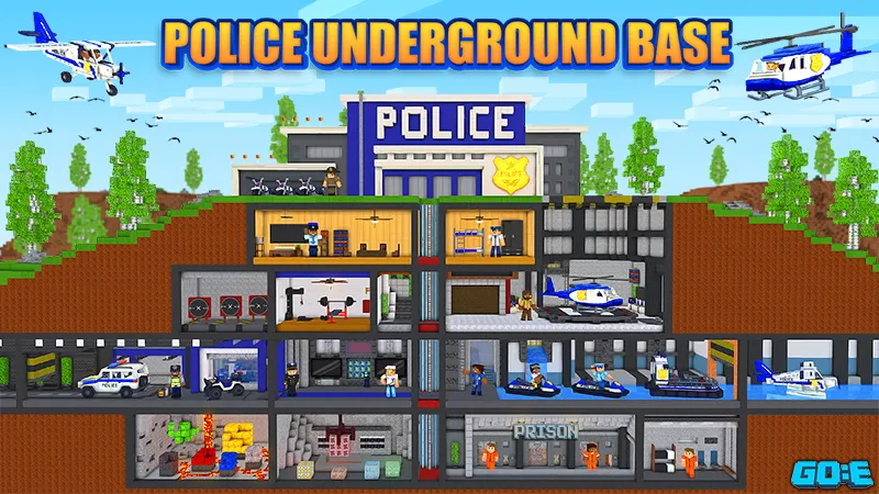 Police Underground Base