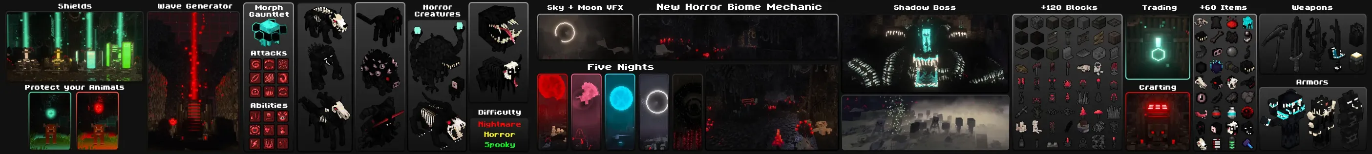 Horror Creatures Add-On