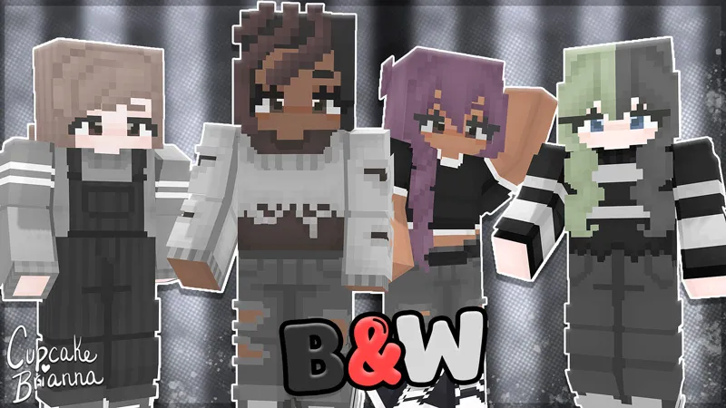 B&W HD Skin Pack