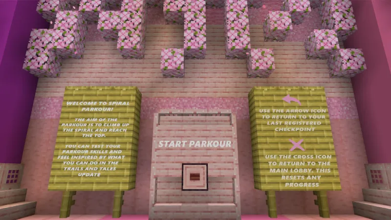 Spiral Parkour 1.20 Edition