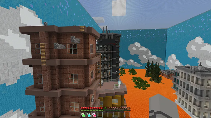 Parkour City: Lava Rising