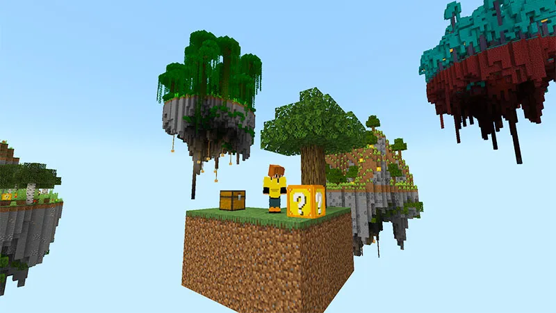 100 Days: Lucky Block SkyBlock