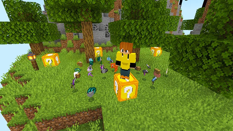 100 Days: Lucky Block SkyBlock