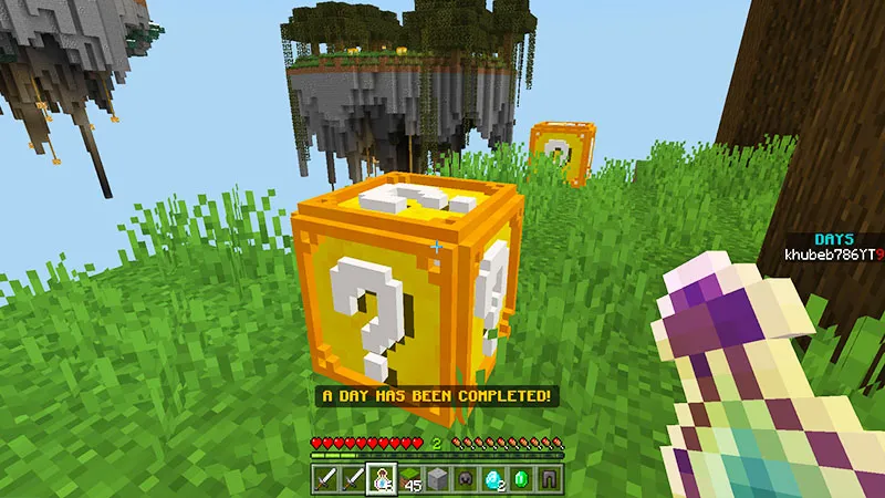 100 Days: Lucky Block SkyBlock