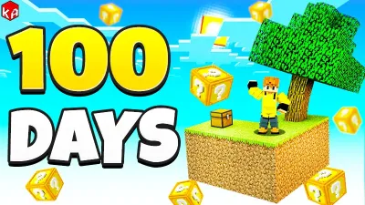 100 Days: Lucky Block SkyBlock