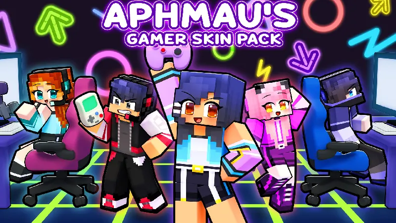 Aphmau's Gamer Skin Pack