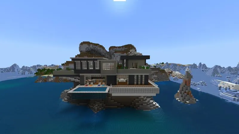Millionaire Cliffside Mansion