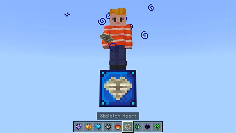 One Block Custom Hearts