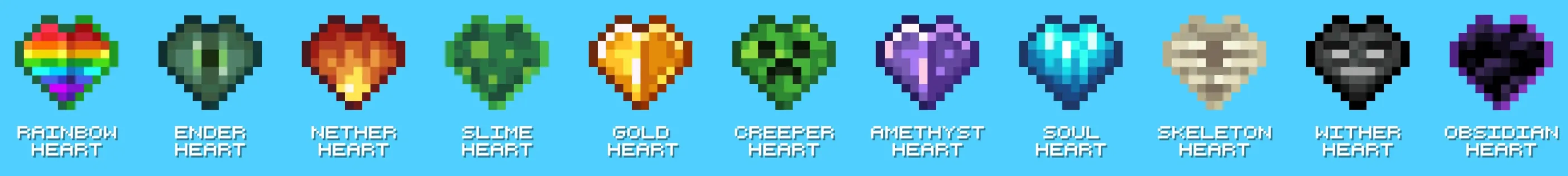 One Block Custom Hearts