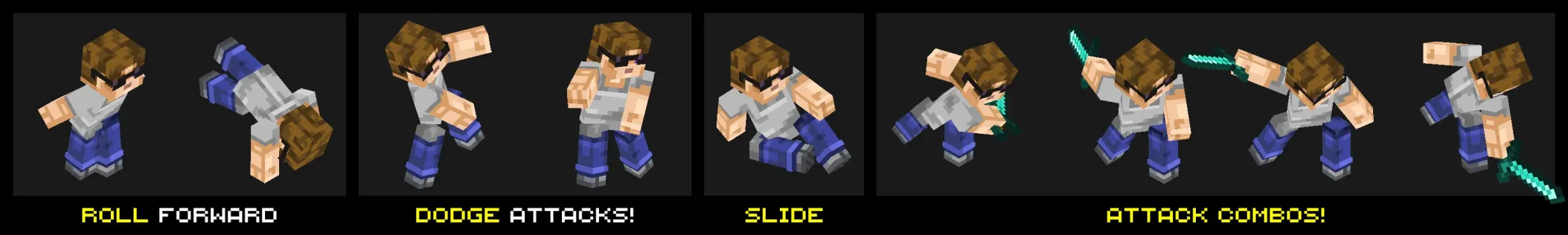 Combat Actions + Weapons Add-On