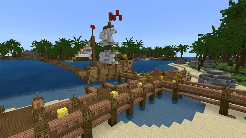 Lucky Block Survival Island