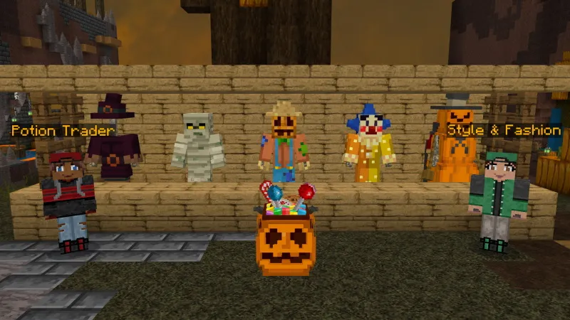 Halloween Parkour Chunks