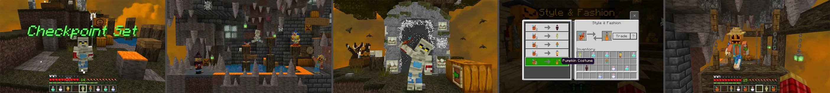 Halloween Parkour Chunks