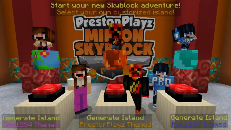 PrestonPlayz Minion Skyblock