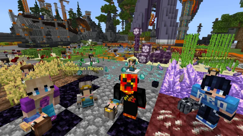 PrestonPlayz Minion Skyblock