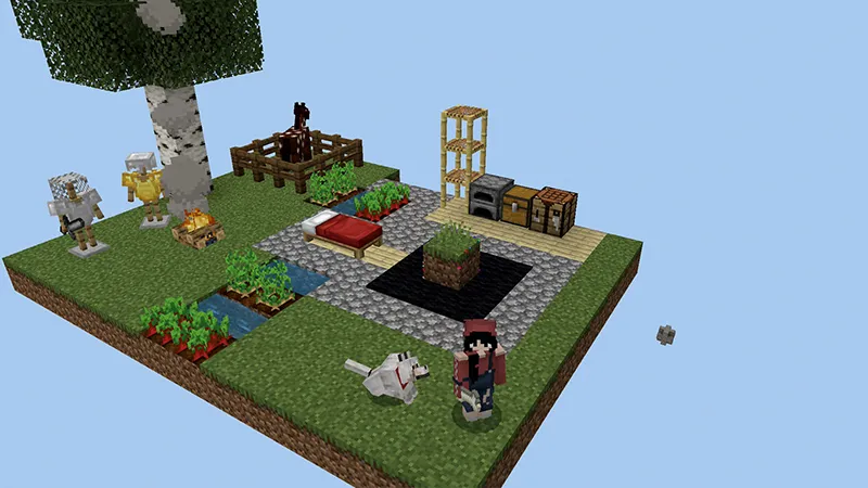 ONE BLOCK WORLD!