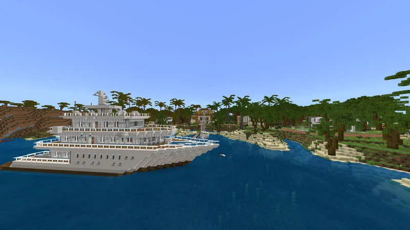 Luxury Yacht Port