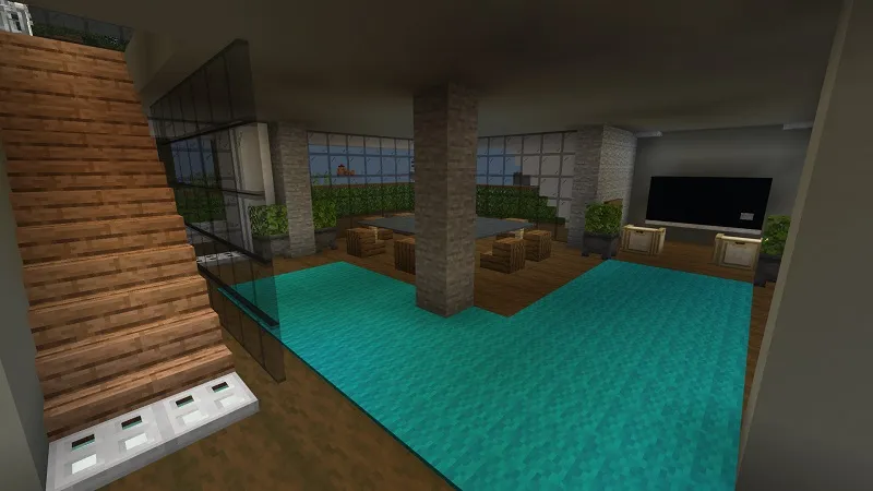 Modern Skyblock Mansions