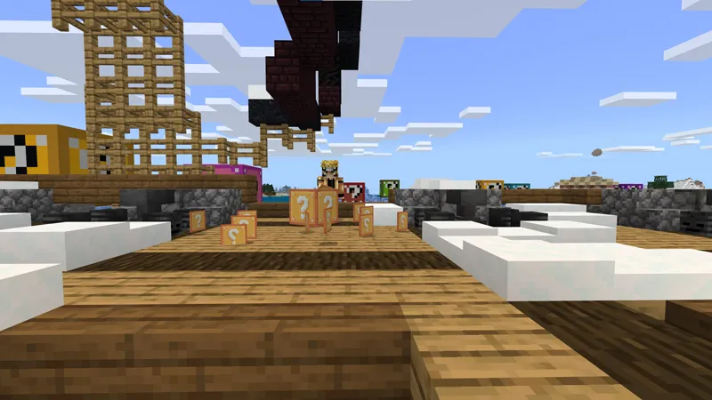 Lucky Block Winter Island