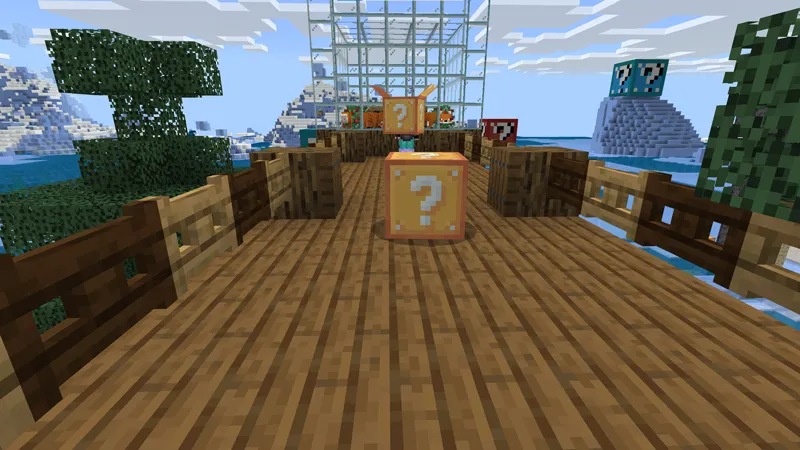 Lucky Block Winter Island