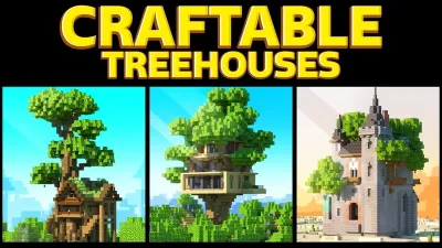 Craftable Treehouses