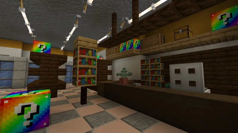 Winter Rainbow Blocks